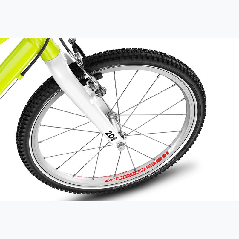 Rower dziecięcy woom GO 4 neon lime 11