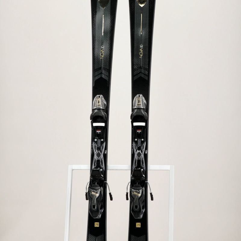 Narty zjazdowe damskie Rossignol Nova 10 + wiązania Xpress W 11 GW black/metallic green 8