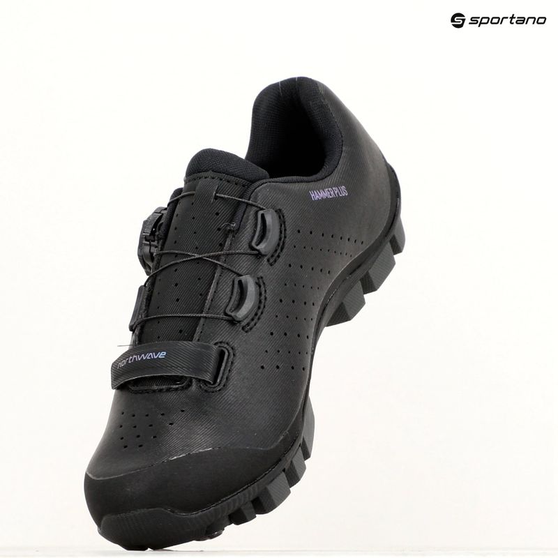 Buty rowerowe MTB damskie Northwave Hammer Plus black/iridescent 9