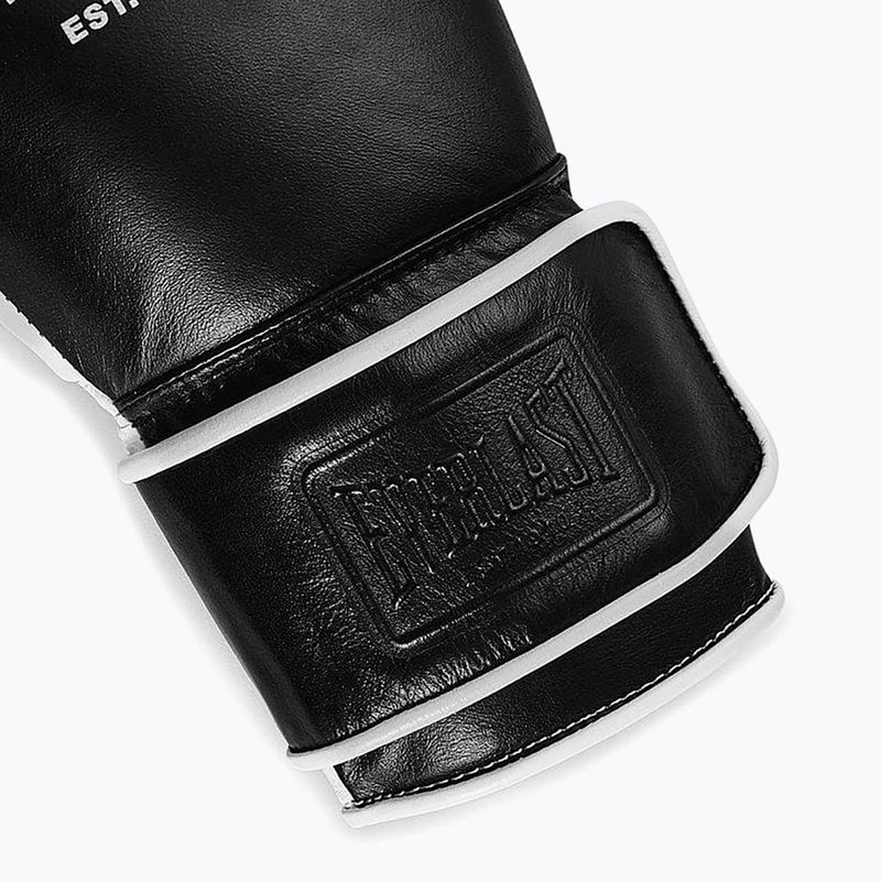 Rękawice bokserskie Everlast Powerlock Pro OG H&L black/white 10