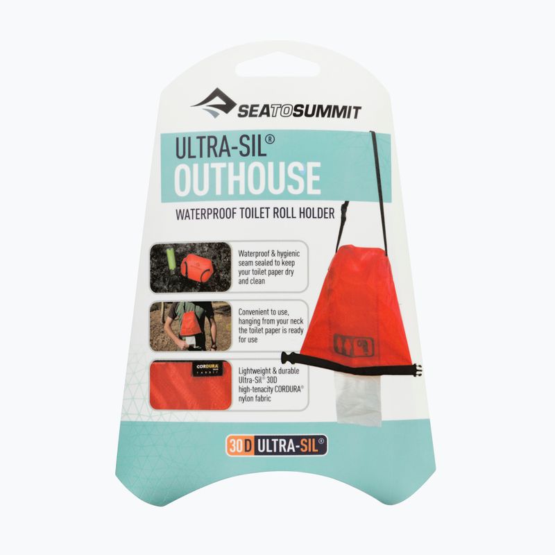 Worek na papier toaletowy Sea To Summit Ultra-Sil Outhouse orange 6