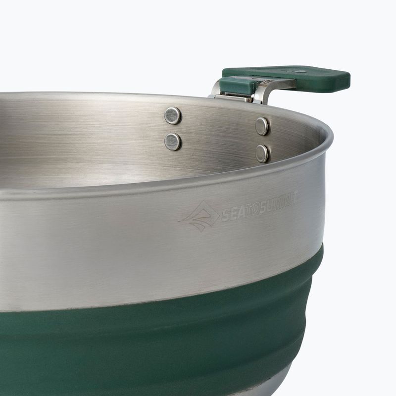 Garnek turystyczny Sea To Summit Detour Stainless Steel Collapsible 3 l laurel wrath 4