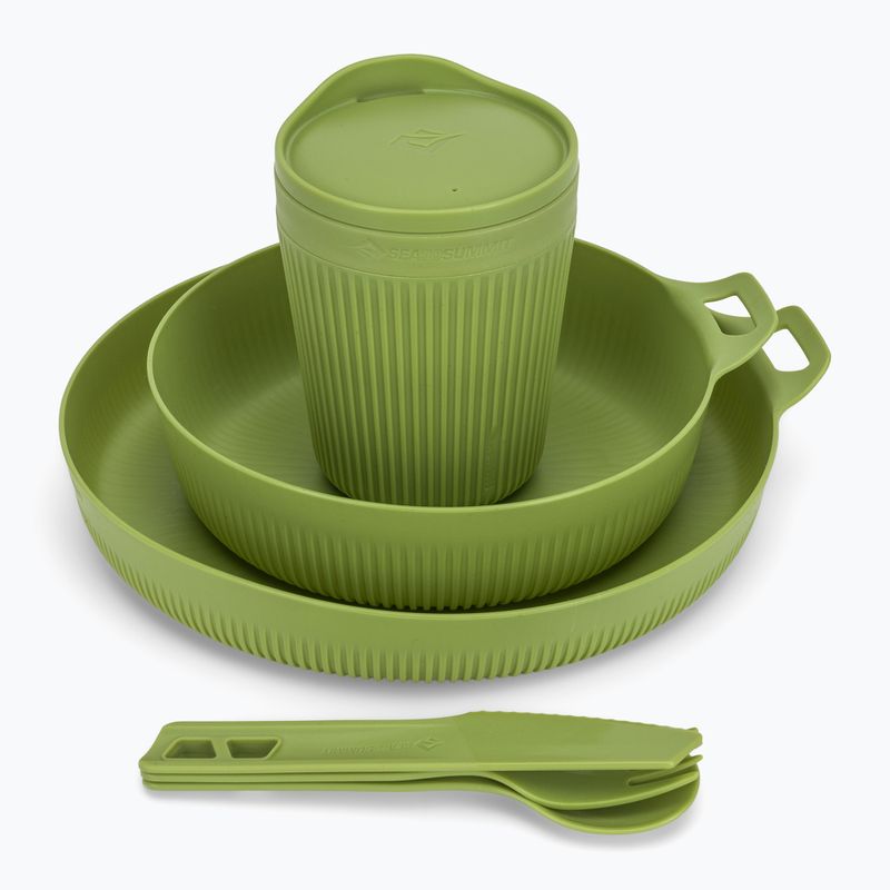 Zestaw naczyń turystycznych Sea To Summit Horizon Dinnerware tarragon 2