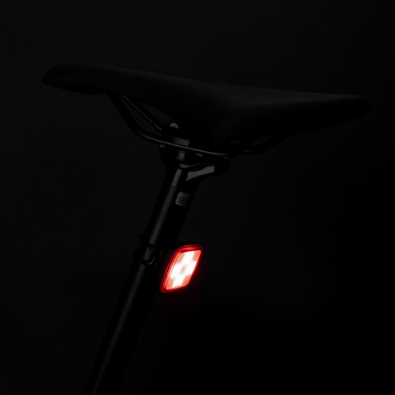 Lampka rowerowa tylna Knog Blinder Square czarna 3