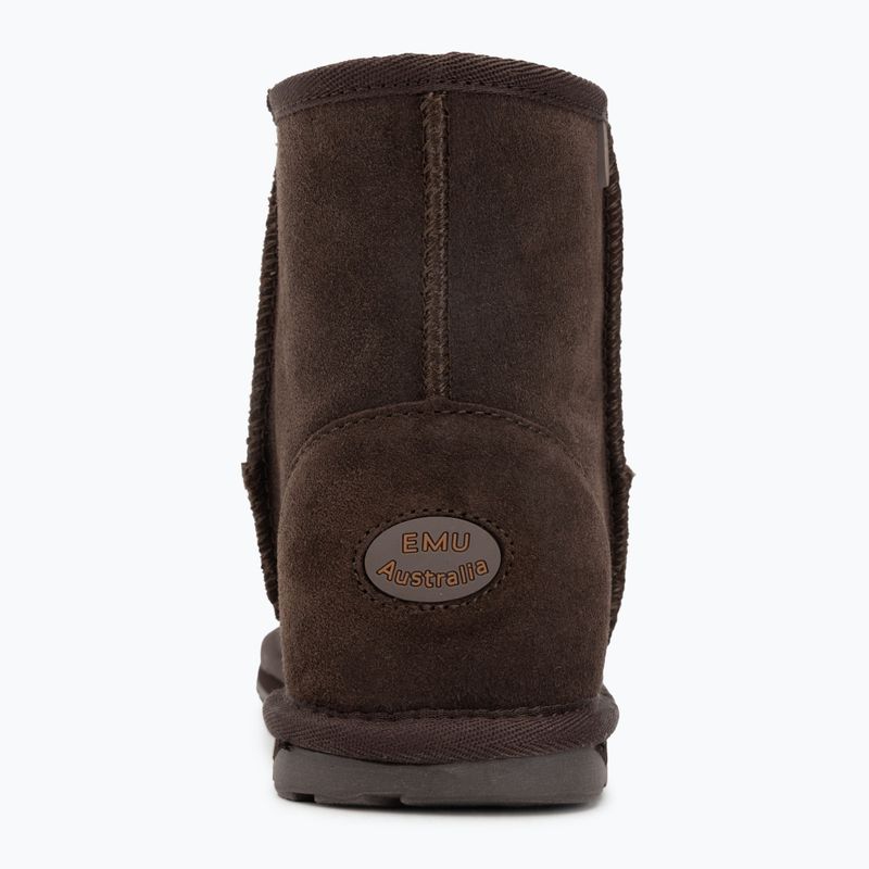 Śniegowce  EMU Australia Wallaby Mini Teens chocolate 6