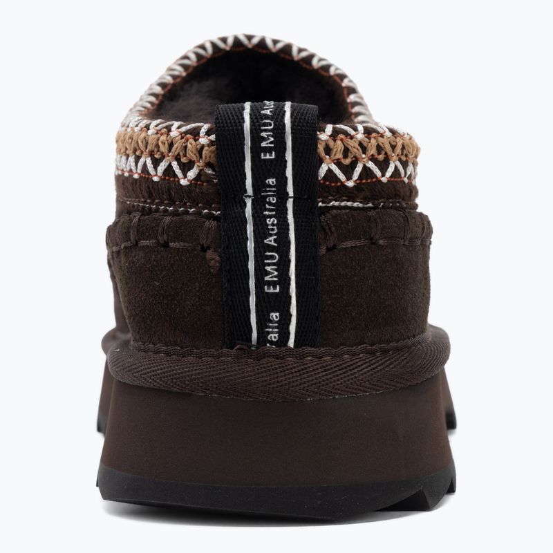 Śniegowce damskie EMU Australia Sharky Adventure Scuff chocolate 6