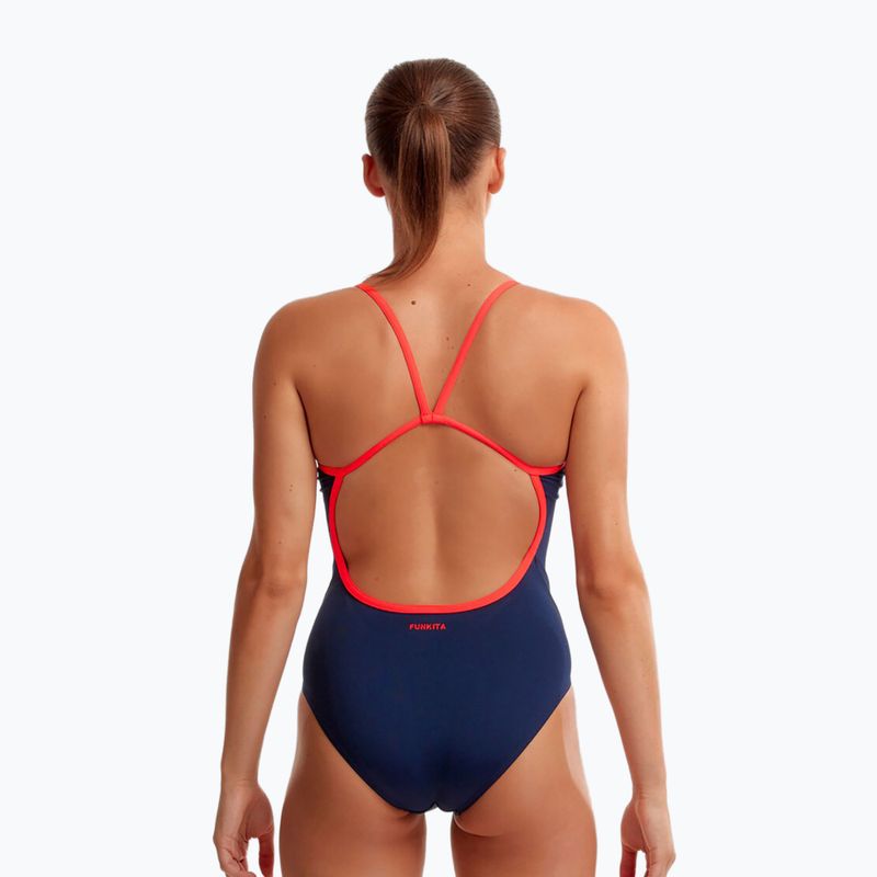 Strój pływacki jednoczęściowy damski Funkita Single Strap One Piece ocean fire 6