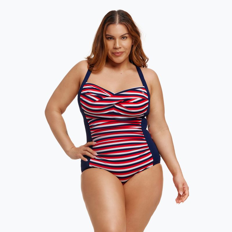 Strój pływacki jednoczęściowy damski Funkita Ruched One Piece riviera 3