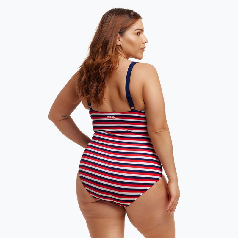 Strój pływacki jednoczęściowy damski Funkita Ruched One Piece riviera 4