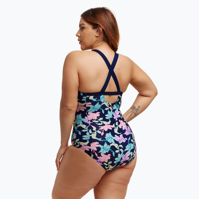 Strój pływacki jednoczęściowy damski Funkita Brace Me Back One Piece fast flow 4