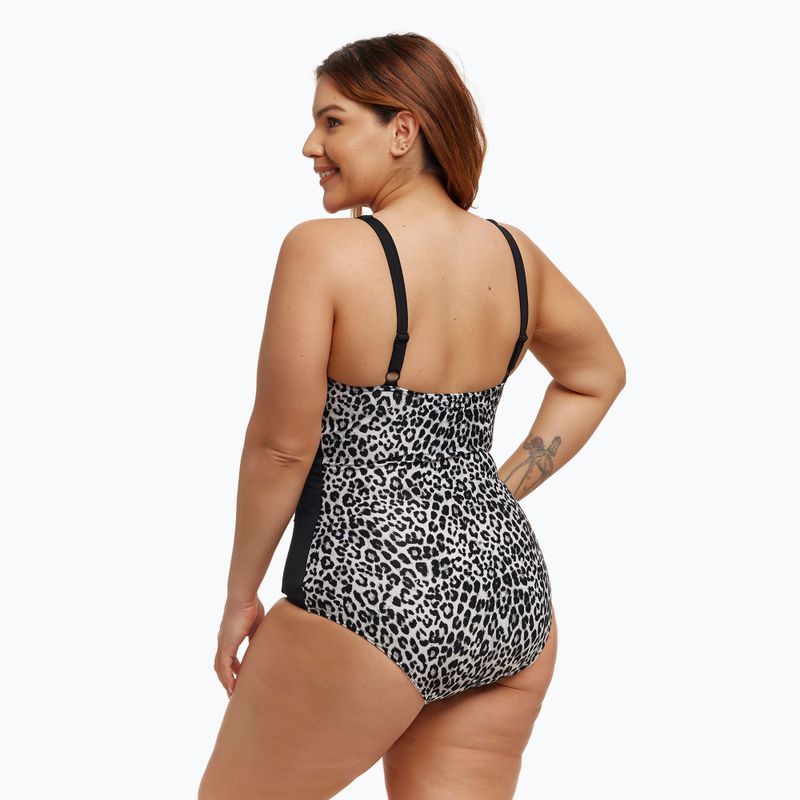 Strój pływacki jednoczęściowy damski Funkita Ruched One Piece snow white 4