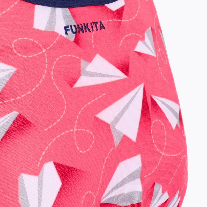 Strój pływacki jednoczęściowy damski Funkita Single Strap One Piece paper pink 3