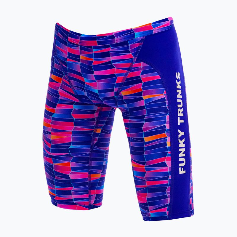 Jammery pływackie dziecięce Funky Trunks Training Jammers warped waves 3
