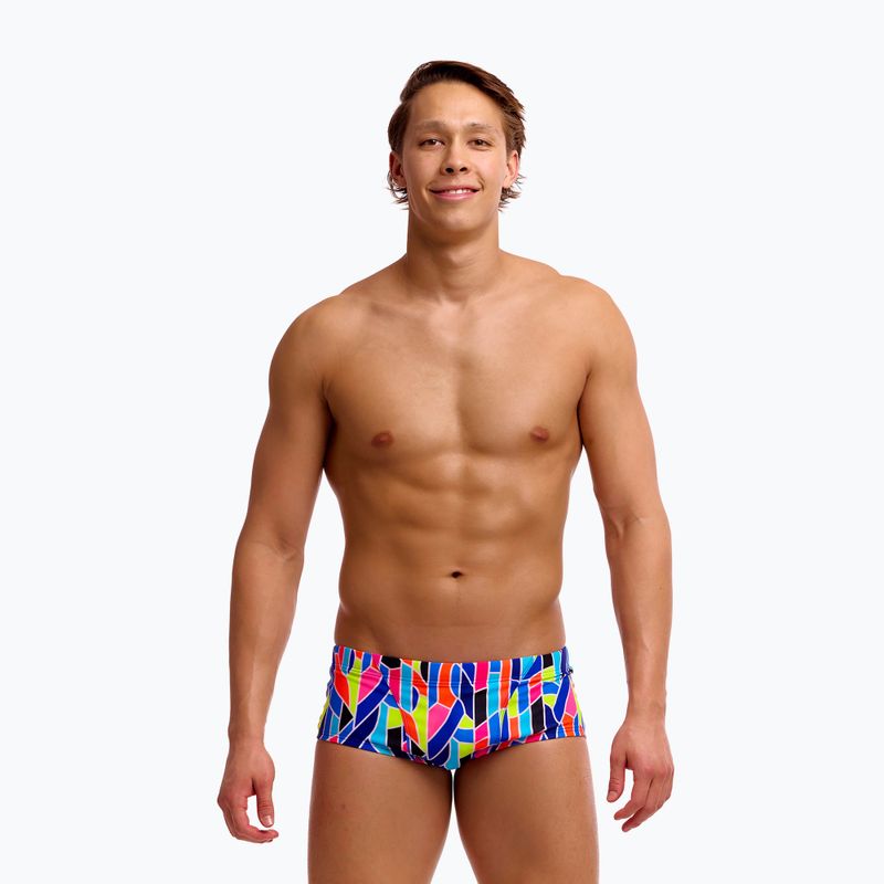 Bokserki pływackie męskie Funky Trunks Classic Trunks fault lines 2