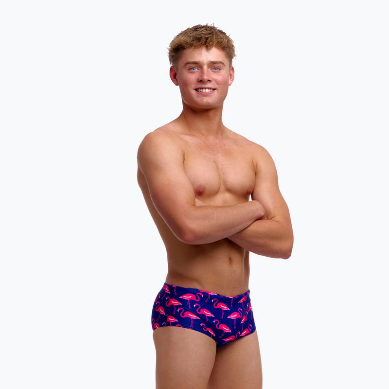 Bokserki pływackie dziecięce Funky Trunks Sidewinder Trunks flocked up 3