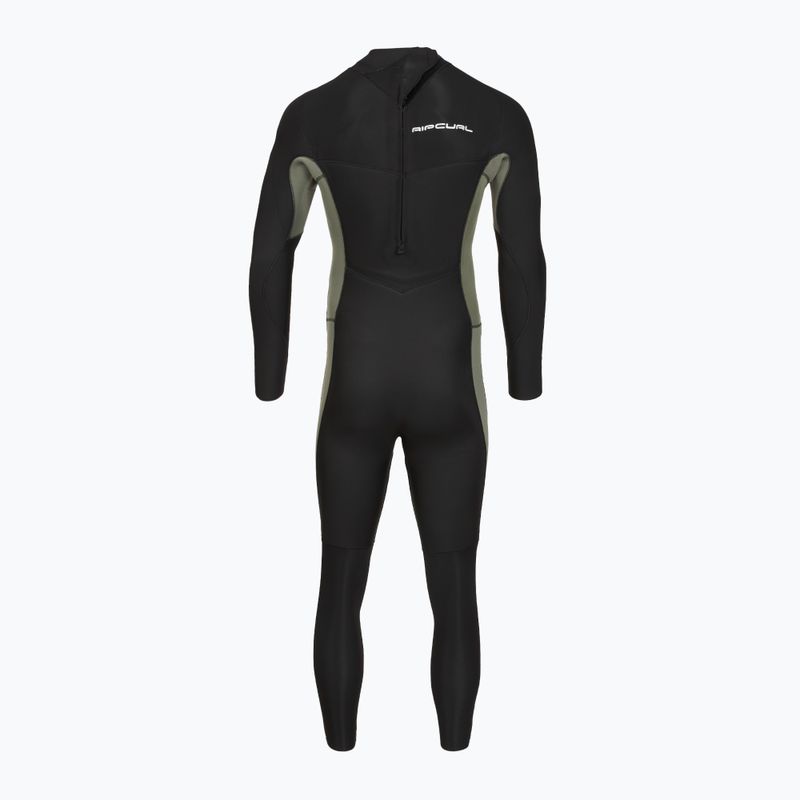 Pianka do pływania męska Rip Curl Dawn Patrol 4/3mm Back Zip deep cactus 3