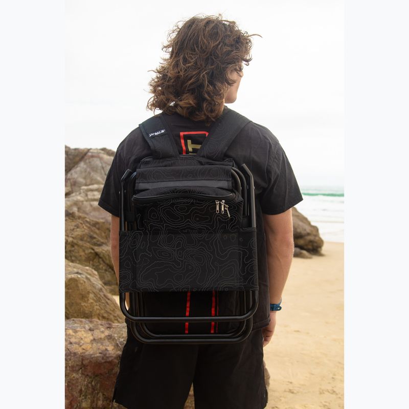 Plecak z krzesełkiem Jetpilot Back Rest Chilled Seat Bag black 2