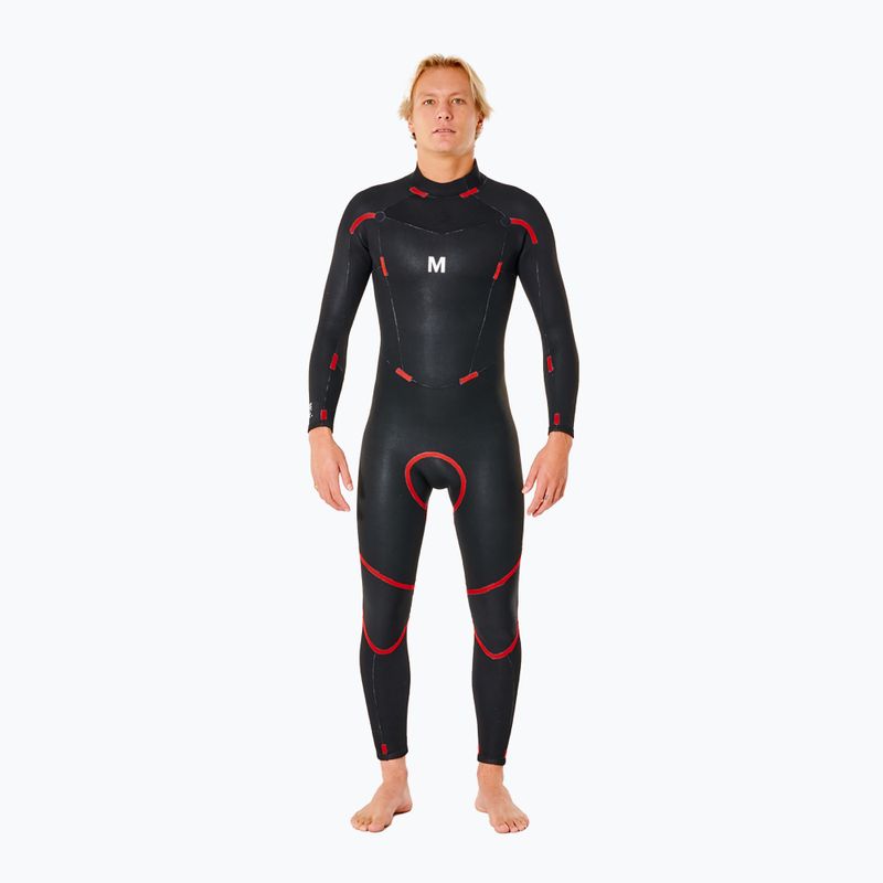 Pianka do pływania męska Rip Curl Freelite BZ 3/2 mm Back Zip black 9