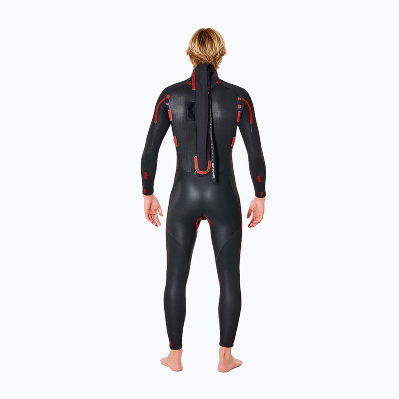 Pianka do pływania męska Rip Curl Freelite BZ 3/2 mm Back Zip black 10