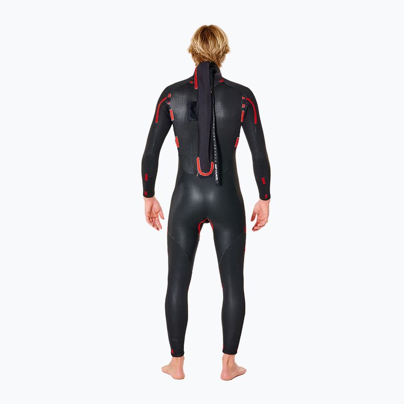 Pianka do pływania męska Rip Curl Freelite BZ 4/3 mm Back Zip black 10