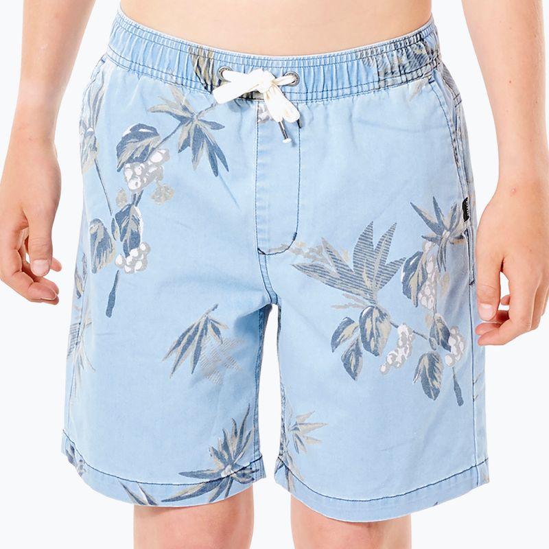 Szorty kąpielowe dziecięce Rip Curl Orb Volley light blue 8