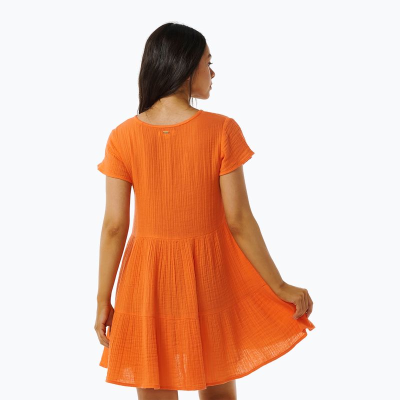 Sukienka damska Rip Curl Premium Surf bright orange 3