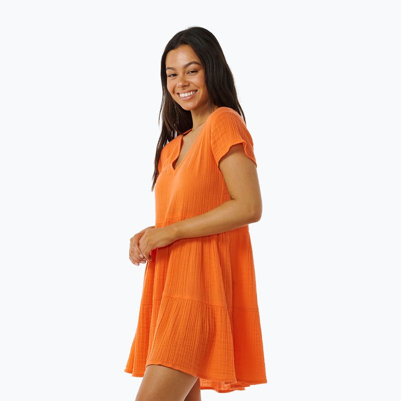 Sukienka damska Rip Curl Premium Surf bright orange 4