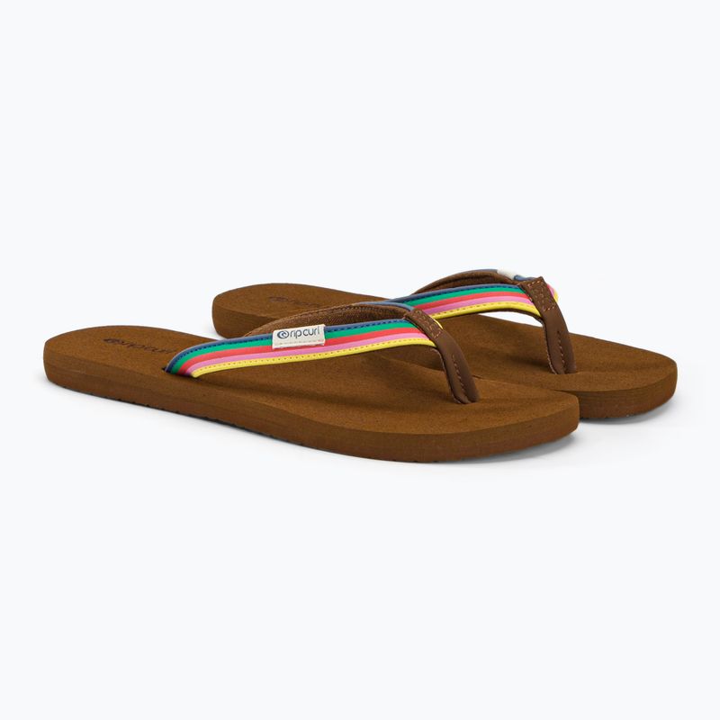 Japonki damskie Rip Curl Freedom Bloom Open Toe stripe 4