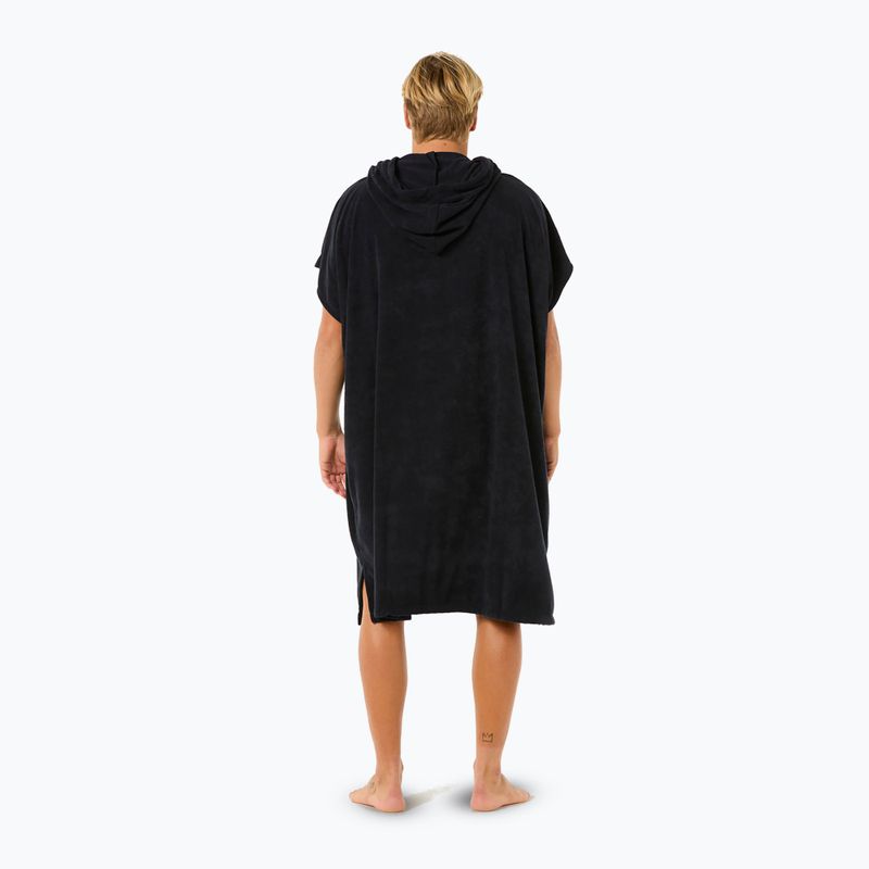 Ponczo męskie Rip Curl Brand Hooded black/grey 2