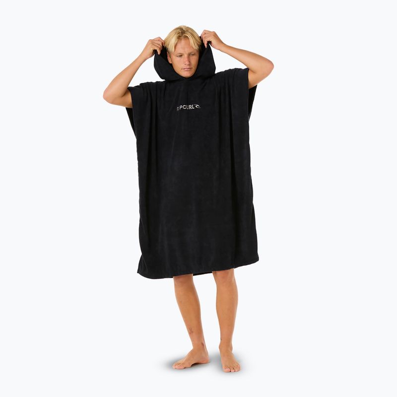 Ponczo męskie Rip Curl Brand Hooded black/grey 4