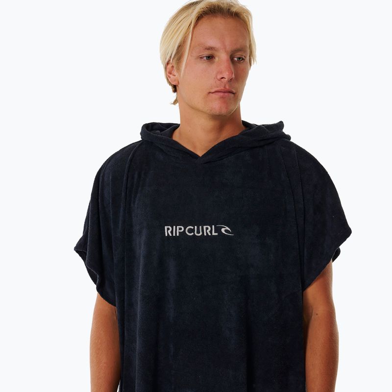 Ponczo męskie Rip Curl Brand Hooded black/grey 5