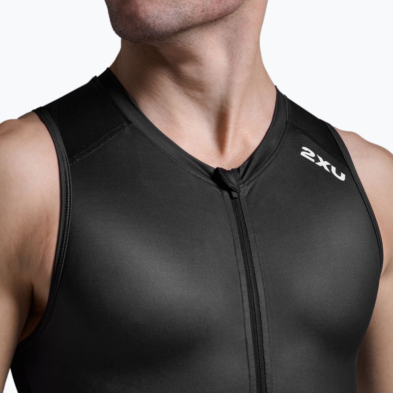 Kombinezon triathlonowy męski 2XU Core black/white 4