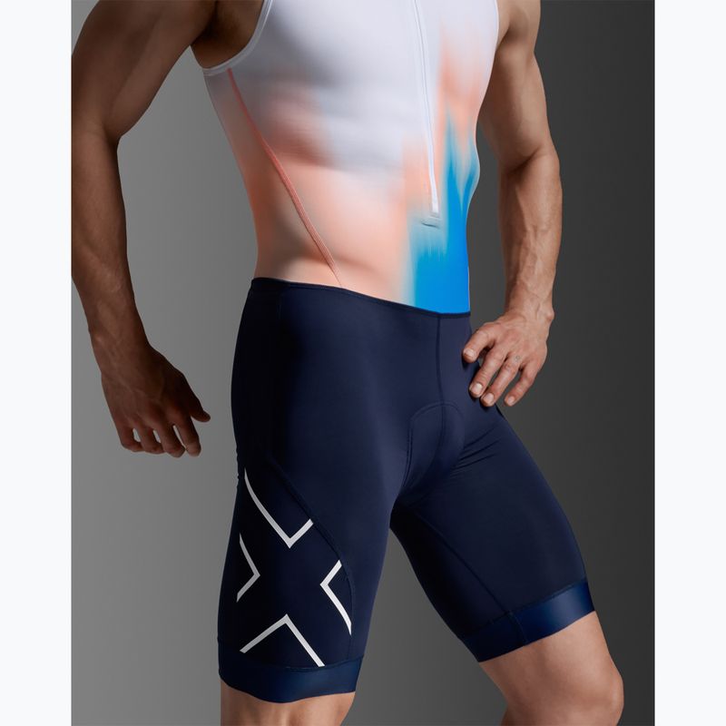 Kombinezon triathlonowy męski 2XU Core nebula blaze/midnight 6