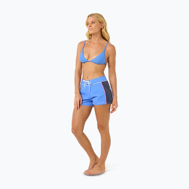 Szorty kąpielowe damskie Rip Curl Las Dalias Performance 3" blue 9