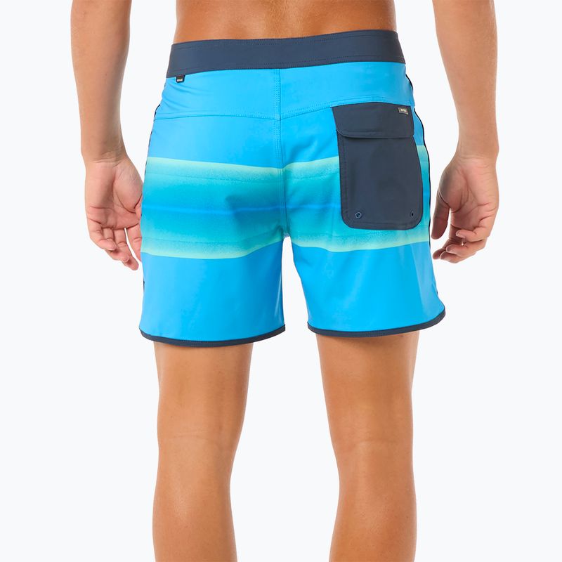 Szorty kąpielowe męskie Rip Curl Surf Revival Volley blue paint 3