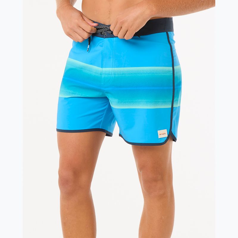 Szorty kąpielowe męskie Rip Curl Surf Revival Volley blue paint 6