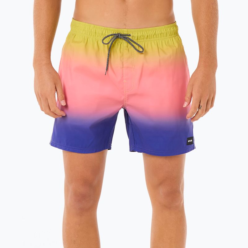 Szorty kąpielowe męskie Rip Curl Laze Fade Volley wild berry 8