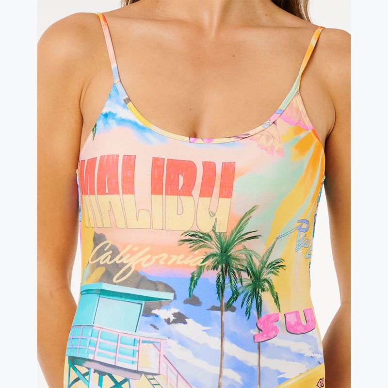 Strój kąpielowy jednoczęściowy damski Rip Curl Hotel Malibu Cheeky multicolor 6