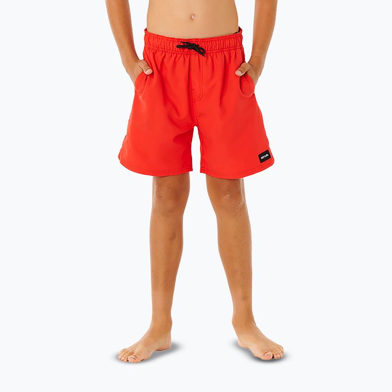Szorty kąpielowe dziecięce Rip Curl Offset Volley red