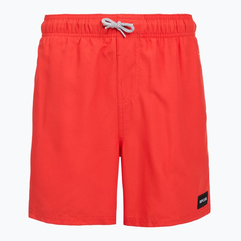 Szorty kąpielowe dziecięce Rip Curl Offset Volley red 8
