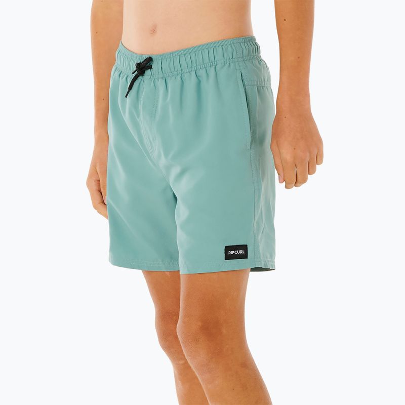 Szorty kąpielowe dziecięce Rip Curl Offset Volley blue lagoon 5