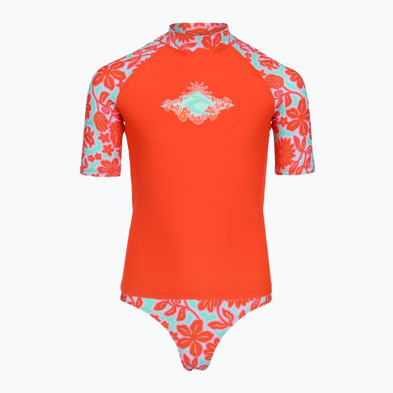 Strój kąpielowy dwuczęściowy dziecięcy Rip Curl Sunshine Squad 3P Set bright red