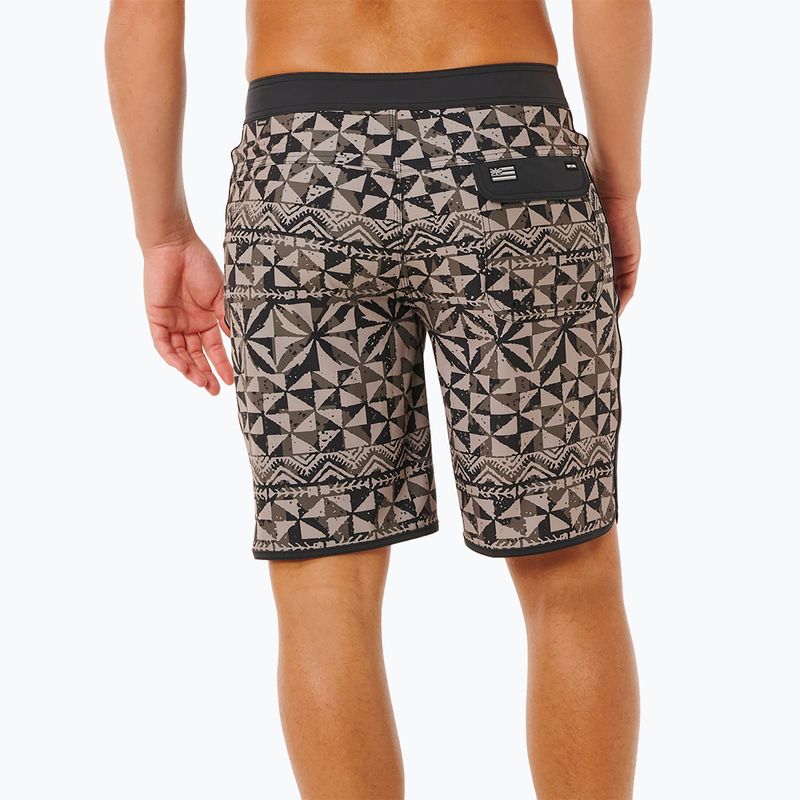 Szorty kąpielowe męskie Rip Curl Mirage Big Tapa military green 2