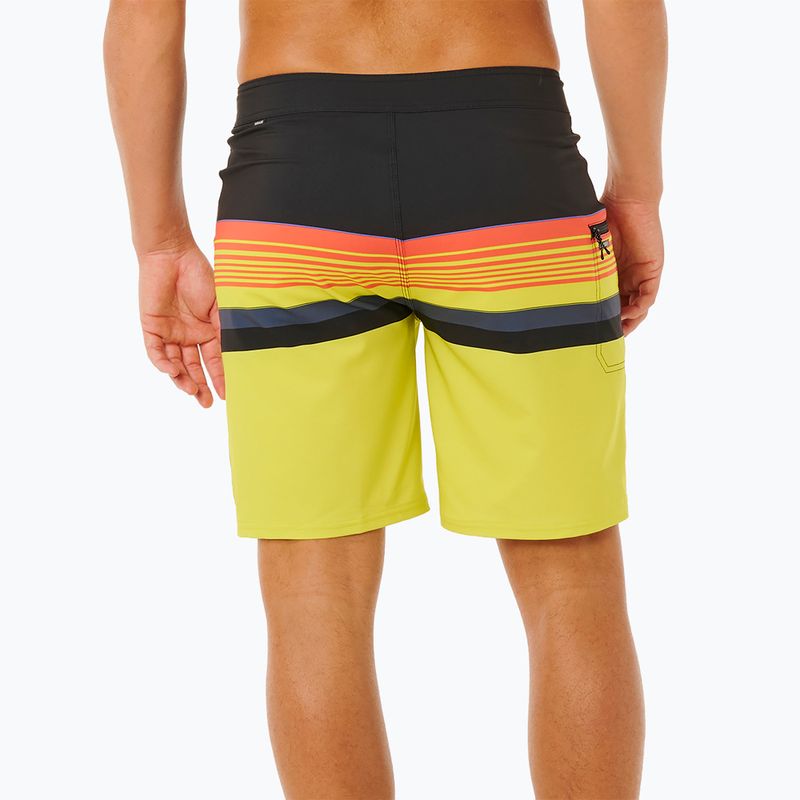 Szorty kąpielowe męskie Rip Curl Mirage Day Breaker 19 neon lime 2