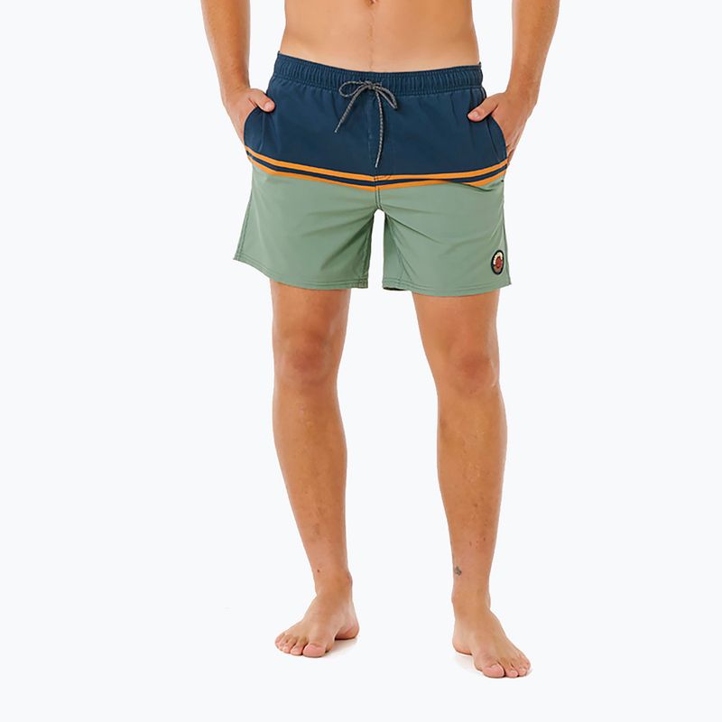 Szorty kąpielowe męskie Rip Curl Combine Volley moss