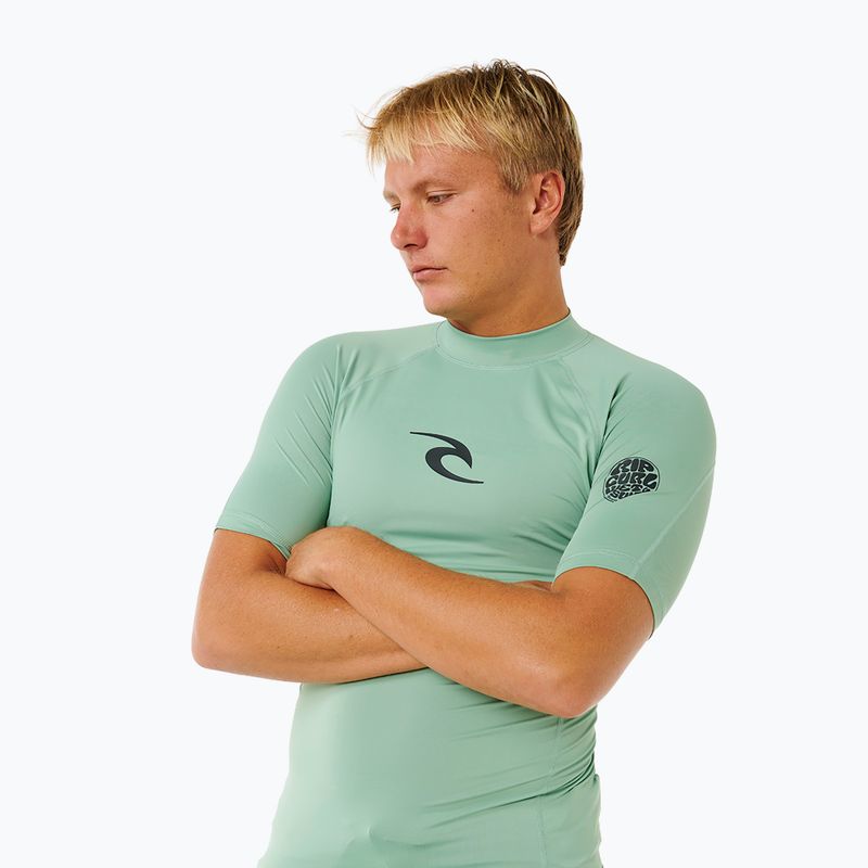 Koszulka do pływania męska Rip Curl Waves Upf Perf aloe 5