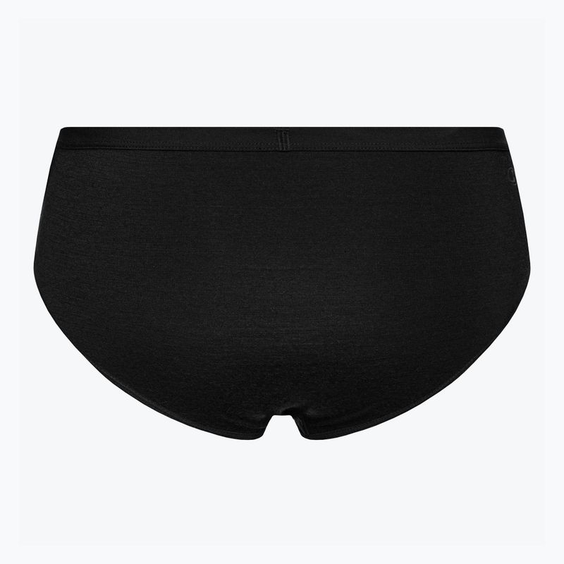 Majtki termoaktywne damskie icebreaker Siren Hipkini black 2