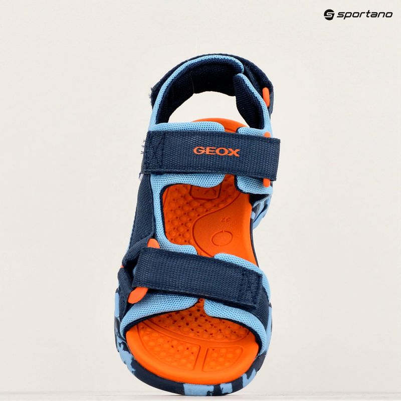 Sandały juniorskie Geox Borealis j.blue/ocean blue 9