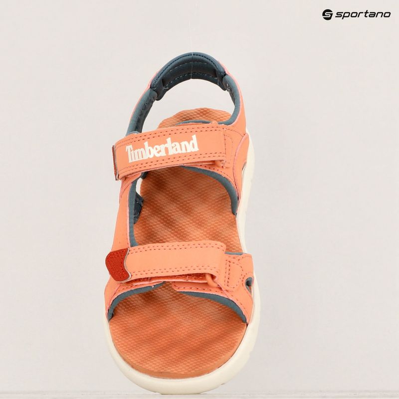 Sandały juniorskie Timberland Perkins Row 2 Strap light orange 10