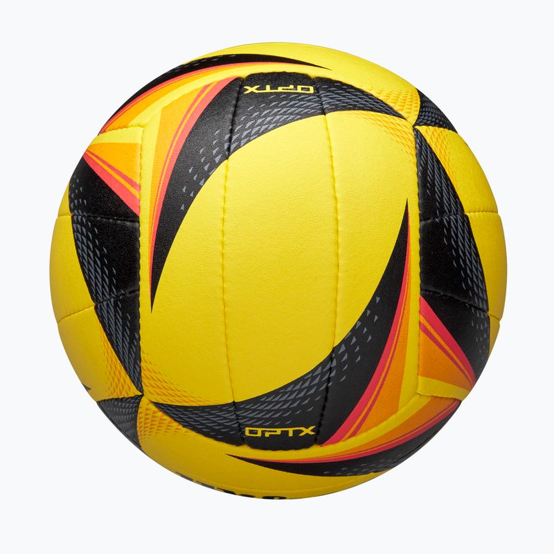 Piłka do siatkówki Wilson OPTX AVP VB Game black/yellow rozmiar 5 6